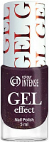 Лак для ногтей Colour Intense Gel Effect 65 040 Баклажан (шиммер) 5 мл 