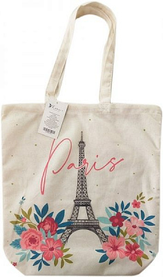 Сумка Luna шоппер Paris 41*39*13 см мульті