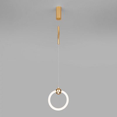 Світильник підвісний Strotskis Rim 10 Вт золото 90165/1 (золото)