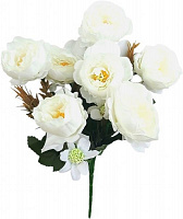 Букет роз пионов искусственных 7050 Цветы от королевы