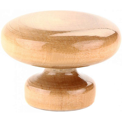 Меблева ручка дерев'яна №3 береза