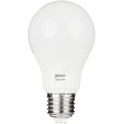 Лампа LED Gauss Black А60 7 Вт Е27 2700К