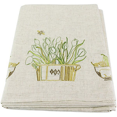 Скатерть Цветник 145x180 см