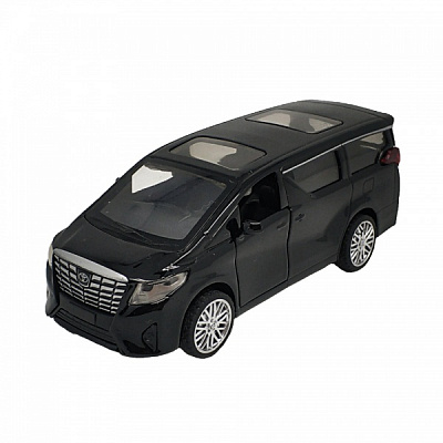 Машинка TechnoDrive 1:32 TOYOTA ALPHARD (черный) 250276