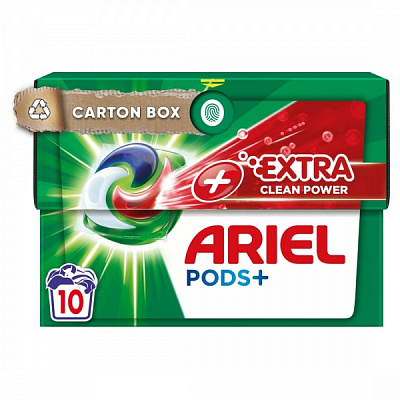 Капсулы для машинной стирки Ariel PODS+ Extra clean 10 шт.