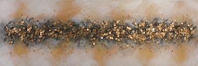 Картина Арт деко бежева 150x50 см C2100A