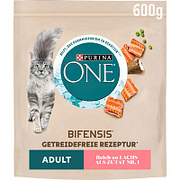 Корм сухой для котов Purina Grain Free комплекс Bifensis с лососем 600 г