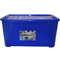 Контейнер для хранения игрушек Ал-Пластик «Easy Box» 47 л синий 282x555x390 мм