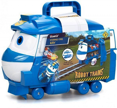 Іграшка-кейс Silverlit Robot Trains