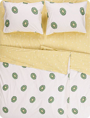 Комплект постельного белья fresh kiwi семейный бежевый La Nuit 