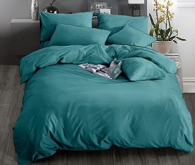 Комплект постельного белья Морская волна евро Word of Dream 