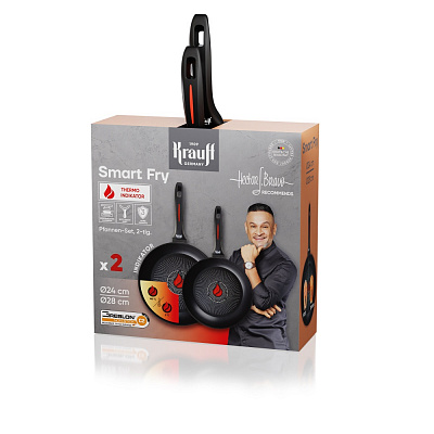 Набор сковород Krauff Smart Fry 24/28 см 2 шт. 25-45-220