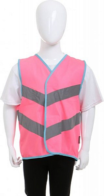 Жилет світловідбивний дитячий PORTWEST JN15 рожевий р.M(7-9)