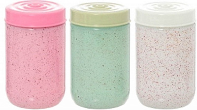 Банка для сыпучих White-Green-Pink 0,66 л 145567-000 Herevin