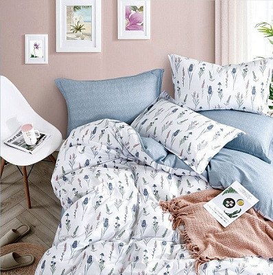 Комплект постільної білизни Field Flowers 2 різнокольоровий