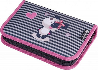 Пенал 31 предмет Sweety Panda 50020942 Herlitz синій