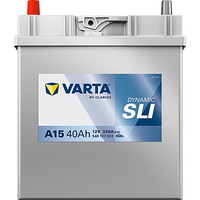 Акумулятор автомобільний Varta Dynamic SLI A15 45Ah 330A 12V «+» ліворуч (540127033)