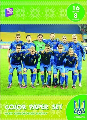 Набор цветной бумаги ФФУ, А4 16л., 8 цв., 45 г/м2 FF00211 Cool For School