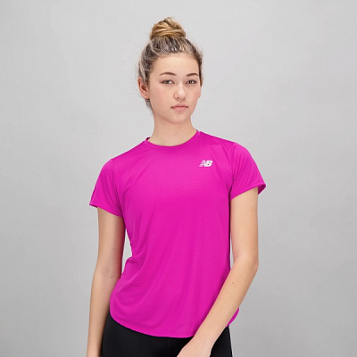 Футболка New Balance WT11220MPO р.S малиновий