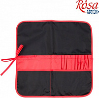 Пенал 37х37 см черный + красный Rosa Studio 