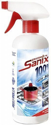 Средство Sanix Антижир для чистки кухонь 0,5 л