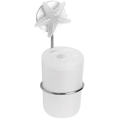 Тримач для зубних щіток Arino Біла морська зірка 1289