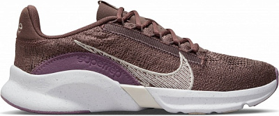 Кроссовки Nike NIKE SUPERREP GO 3 FLYKNIT NEXT NATURE DH3393-200 р.40,5 розовый