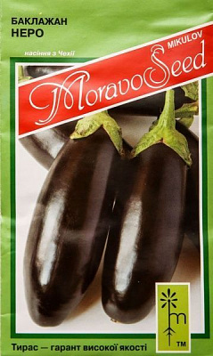 Насіння MoravoSeeds баклажан Неро 0,6г