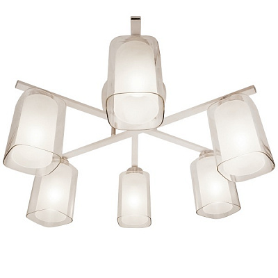 Люстра потолочная Victoria Lighting 6x60 Вт E27 белый Artur/PL6 white 