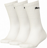 Шкарпетки Puma PUMA JUNIOR CREW SOCK 3P 90795802 р.31-34 білий
