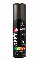 Спрей VACO Strong от комаров, клещей и мошек Deet 50% 80мл 