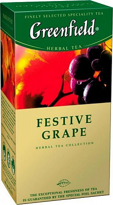 Чай черный Greenfield Festive Grape 25 шт. (4820022861955) 