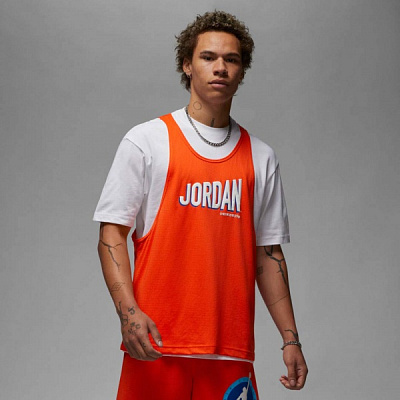 Футболка Nike M J FLT MVP TOP DV7604-102 р.L белый
