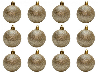 Набор елочных шаров 892197 d 60 мм 12 шт./уп.