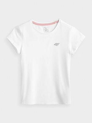 Футболка 4F NOSDJ-JTSD201-10S 140 белый
