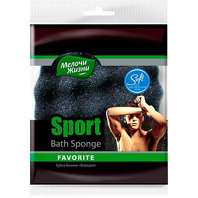 Мочалка Мелочи Жизни Спорт Фаворит 1 шт.
