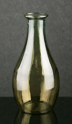 Ваза стеклянная желто-золотая BOT.LISBOA N.1 40 см San Miguel