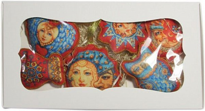 Набор подвесок Сердце, ярило, колокольчик, рукавичка, солнце-месяц и сова 6 шт. 15 см