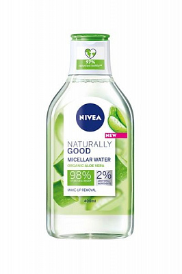 Міцелярна вода Nivea Naturally Good 400 мл