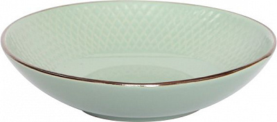 Тарелка суповая Rombique Menthol 20 см 620 мл Bella Vita