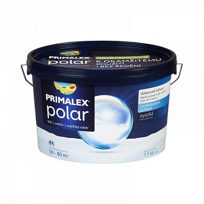 Краска известковая PRIMALEX Polar мат белый 7,5кг