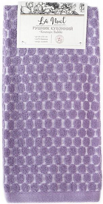 Полотенце кухонное Bubble 40x60 см лиловый La Nuit 