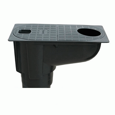 Дождеприемник пластиковый Standartpark PolyMax Basic ДП-30.16-ПП черн.817009-ч UA