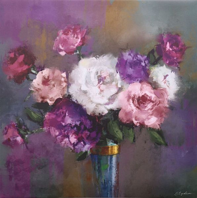 Картина Пурпур 65x65 см Styler GL-12526 