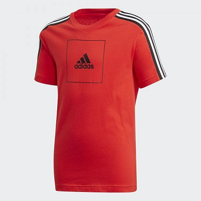Футболка Adidas JB A AAC TEE FM4845 134 червоний