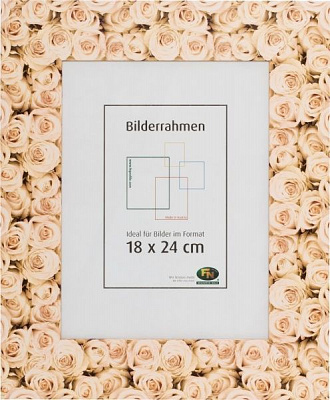 Рамка для фото FN Neuhofer Holz Розы желтые 713001 18х24 см 