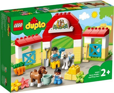 Конструктор LEGO Duplo Конюшня и уход за пони 10951