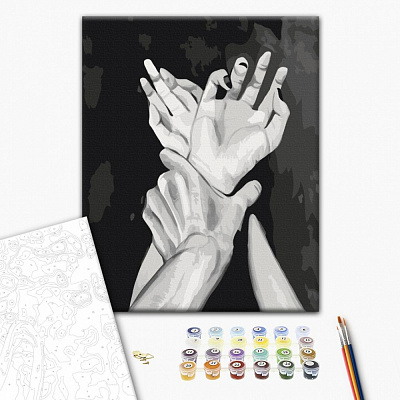 Картина по номерам Язык тела 6 © Anna Esthete 40х50 см Brushme