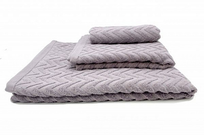 Полотенце Зигзаги Ring 100x150 см барвинковый Simi 