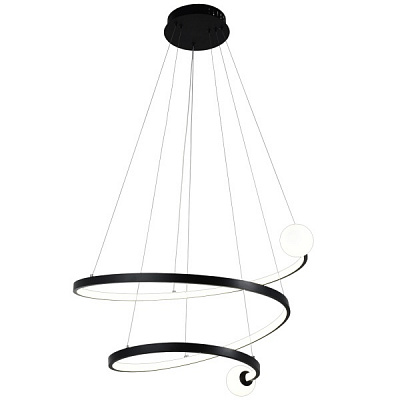 Люстра подвесная Victoria Lighting 76 Вт серебряный Plaza/SP1 black 